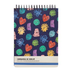 Cuaderno con Hojas Blancas 21 x 29 cm