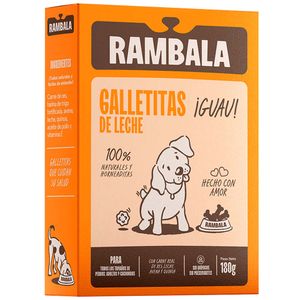 Galleta de Leche  para Perros RAMBALA Caja 180Gr