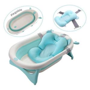 Tina de Baño Plegable Azul