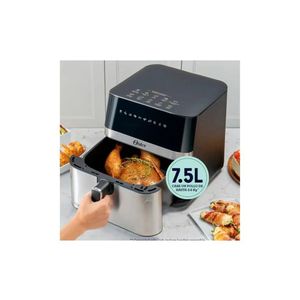 Freidora de Aire Digital 7.5L Oster CKSTAF75DSSDF 053 Plomo