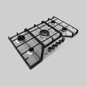 Encimera Scollection Acero Inoxidable A Gas 76Cm 5 Hornillas