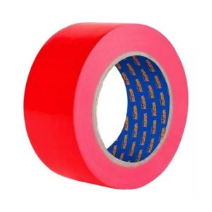 Pack x 3 unidades Cinta de señalizacion rojo 30mx50mm Wadfow WPN4H35-3