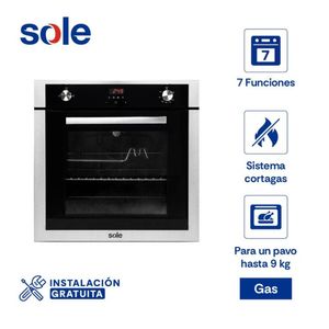 Horno Empotrable Sole Premium Glp 70L