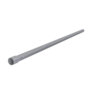 Tubo Luz SEL 1" x 3m PVC Matusita Gris