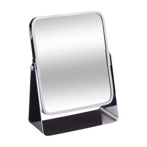 Espejo de mesa giratorio Plateado con aumento X3