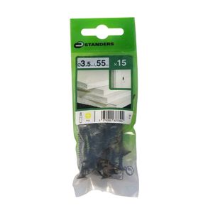 Tornillo Ph C.bugle Fosfat 3.5x55mm para drywall 15 unidades