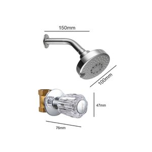 Llave de Ducha con Salida Frost Cromado Orange