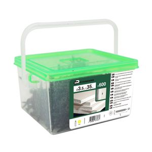 Tornillo para placas de Yeso Avellanada 3.5x35 600 unidades