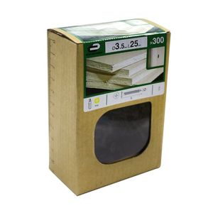 Tornillo Ph C.bugle Fosfat 3.5x25mm para drywall 300 unidades