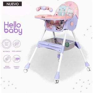 Silla de Comer Doble bandeja Copito Plus Lila