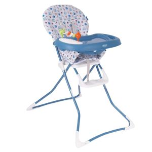 Silla de Comer BADALA Plegable Azul
