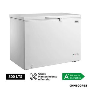 CONGELADORA MABE 300L BLANCO CROMA CHM300PB2
