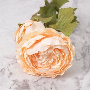 Pack de 2 Peonías en Vara Beige Panorama Hogar