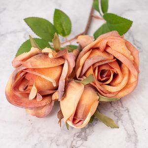 Pack de 2 Rosas Naranja Panorama Hogar