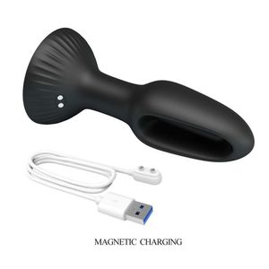 PLUG ANAL PROSTATICO CON LENGUA VIBRANTE - HUBERT