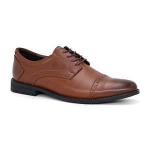 Zapatos De Vestir Cuero Hombre Conters 24Q4.AL-03 Camel