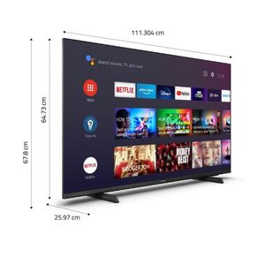 TELEVISOR SMART TV PHILIPS 4K ULTRA HD 50 50PUD7406