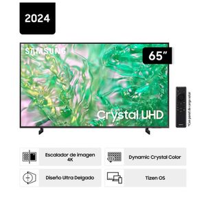Televisor Samsung 65 Crystal Uhd 65du8000 4k Tizen Os Smart Tv 2024