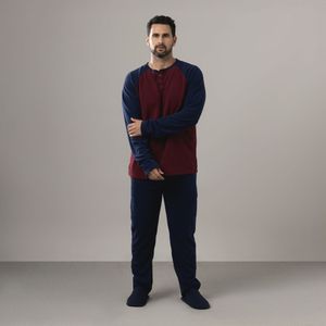 Pijama Set Hombre Ranglan Polar Madison