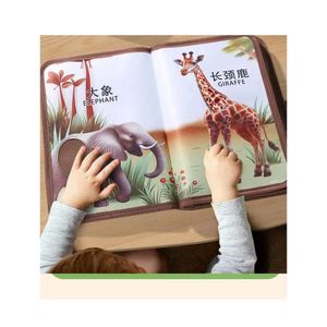 Juguete Libro de Estimulación Textura Sensorial Selva