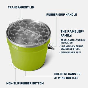 YETI Cooler Cubeta Para Bebidas | Verde Limón