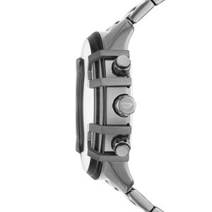 Reloj Diesel Griffed DZ4586 Fecha Cronómetro Acero Inoxidable Gunmetal