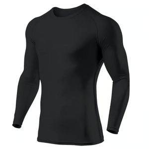 Polo Licra Manga Larga Negro Talla L