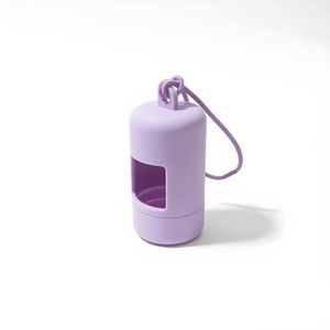Dispensador Para Poop Bags De Perro Lila - Talla M