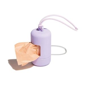 Dispensador Para Poop Bags De Perro Lila - Talla M