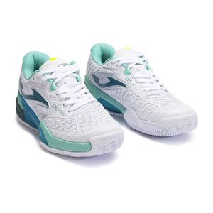 Joma Tennis Mujer Roland 24 Blanco Turquesa