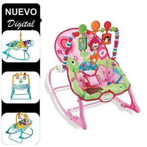 Silla Mecedora con Vibrador Musical y Toys TORTUGA