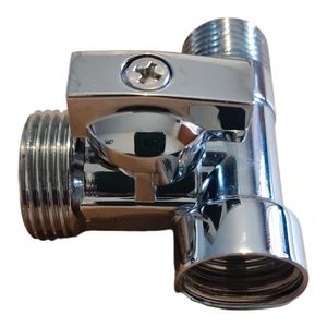 Válvula Angular para conectar lavadora y Caño conexión a la pared