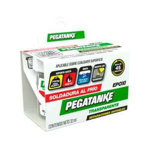 Pegamento Epoxico Transparente Pegatanke