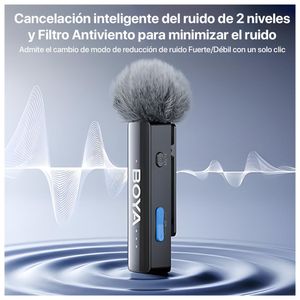 Micrófono Inalámbrico BOYA BOYALINK V2 Videos Podcast y Entrevistas