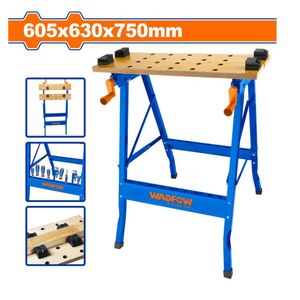Mesa de Trabajo Plegable 605x630x750mm Wadfow WWE1525