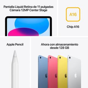 iPad A16 WiFi 128GB BLU-CLA iPadOs