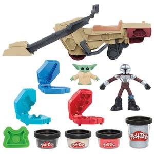 Playset Star Wars The Mandalorian con lanzador PLAY DOH