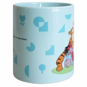 Mug DISNEY Winnie the pooh Todos Celeste 330ml