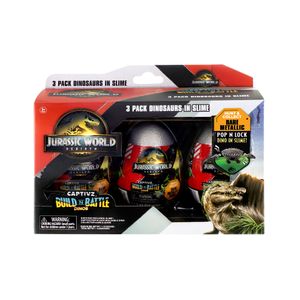 Huevos Pack X3 JURASSIC WORLD T01534 (Modelos Aleatorios)