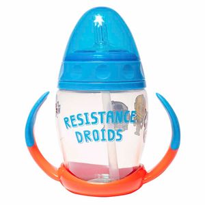 Tomatodo con caña transparente STAR WARS 230 ml