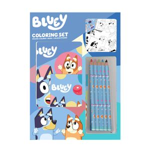 Set para Colorear Bluey + 5 Colores ARTESCO