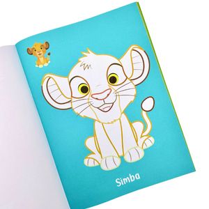 Libro Mi primer coloreo El Rey León DISTRIBUIDORA GRÁFICA