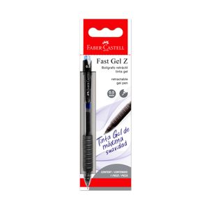 Faber Bolígrafo Retrac Fast Gel Z Azul Bl FABER CASTELL x1un