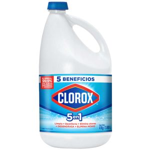 Lejía CLOROX Tradicional Botella 4kg