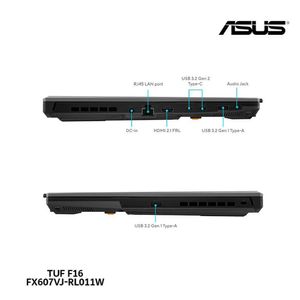 Laptop Asus TUF Gaming F16 FX607VJ-RL011W RTX3050 Intel Core 5 210H 8Gb Ram 512Gb SSD 16” FHD