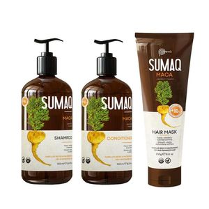 Shampoo  Acondicionador  Máscara Sumaq Extracto Maca