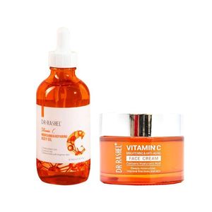 Aceite Corporal Vitamina C + Crema Facial Vitamina C.