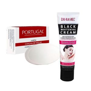 Crema Blanqueadora Corporal + Jabón Concha de Nácar