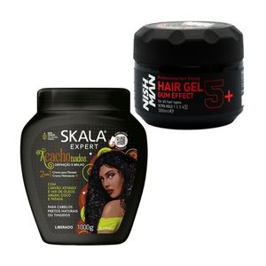 Máscara capilar Skala Acachonados + Gel Fijador Nishman