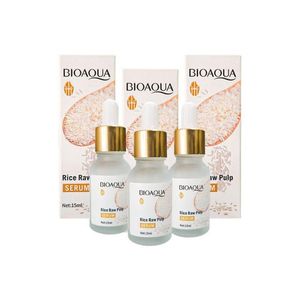 PACK 3 SERUM FACIAL ARROZ RICE RAW PULP ESSENCE BIOAQUA